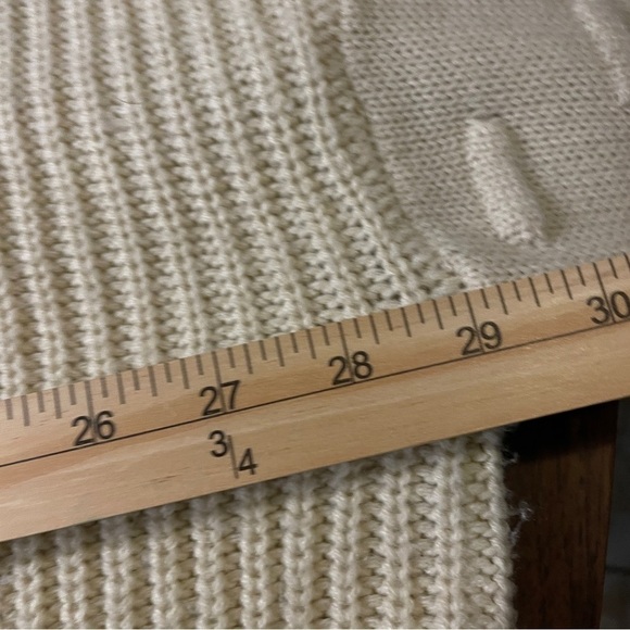 𝅺glam Women's Hooded Sweater Oversized Baggy and Soft Cream Size Medium Large - Picture 11 of 14